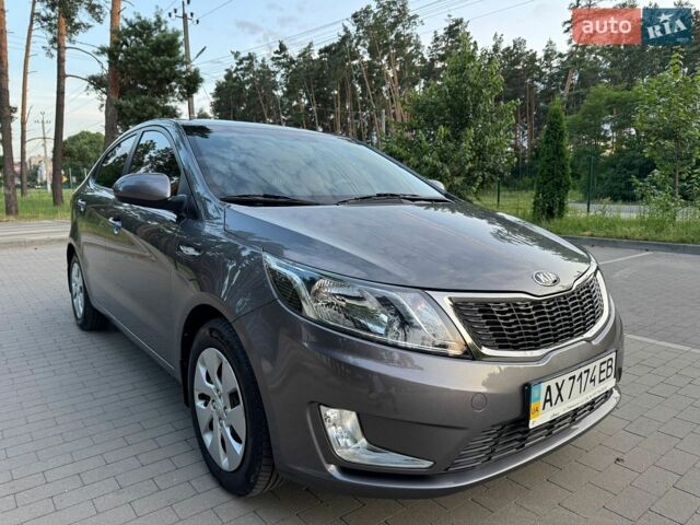 Серый Киа Рио, объемом двигателя 1.4 л и пробегом 87 тыс. км за 8950 $, фото 20 на Automoto.ua