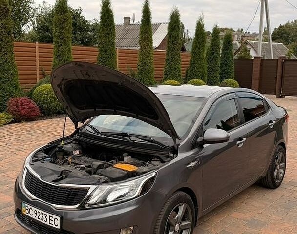 Серый Киа Рио, объемом двигателя 1.4 л и пробегом 91 тыс. км за 8450 $, фото 14 на Automoto.ua