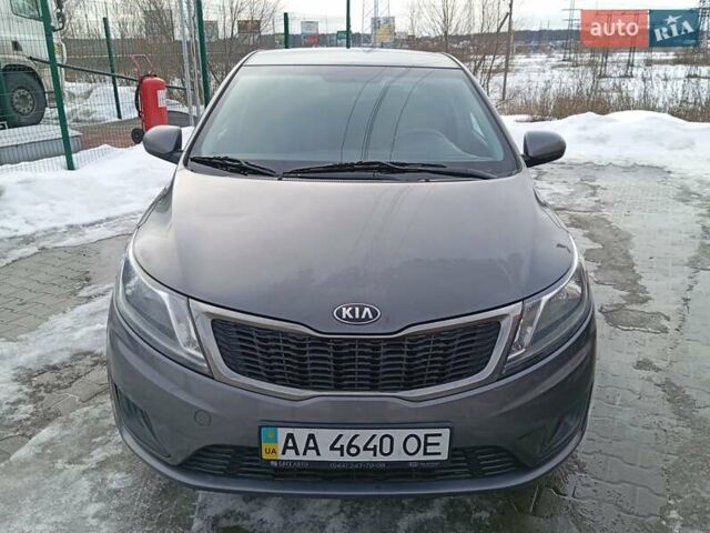 Серый Киа Рио, объемом двигателя 1.4 л и пробегом 160 тыс. км за 6800 $, фото 1 на Automoto.ua