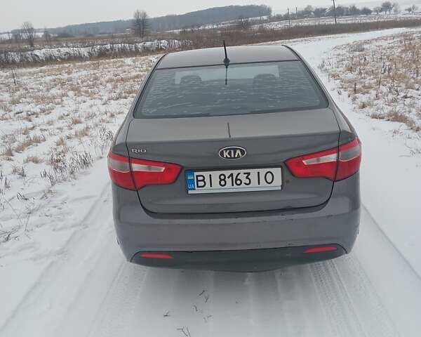 Серый Киа Рио, объемом двигателя 1.4 л и пробегом 300 тыс. км за 5850 $, фото 7 на Automoto.ua