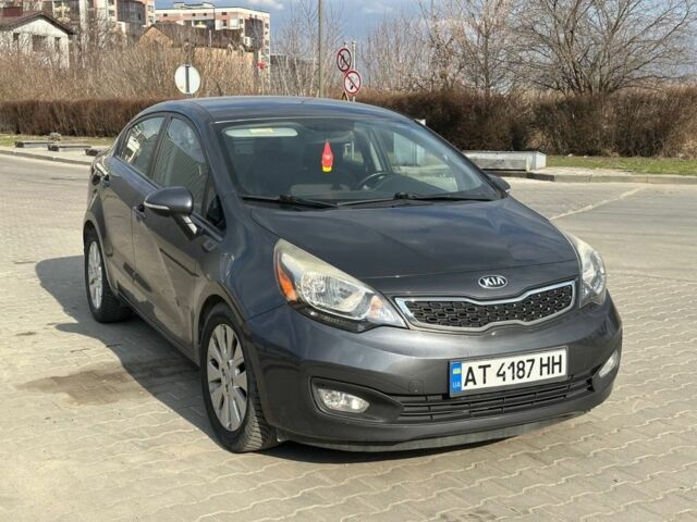 Серый Киа Рио, объемом двигателя 1.6 л и пробегом 128 тыс. км за 9500 $, фото 1 на Automoto.ua