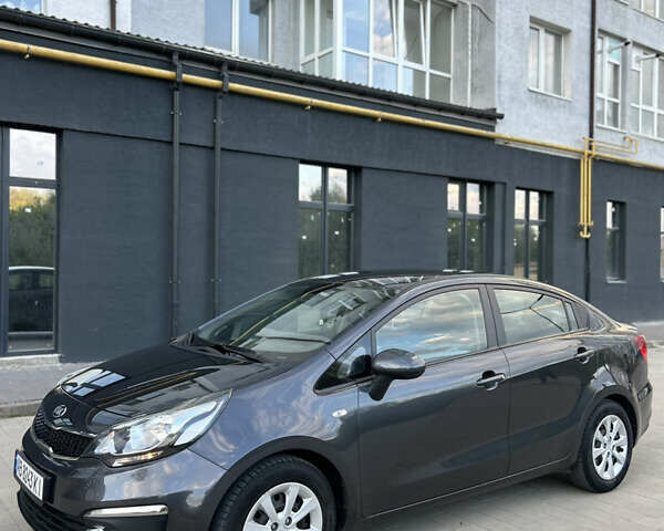Серый Киа Рио, объемом двигателя 1.4 л и пробегом 165 тыс. км за 7800 $, фото 3 на Automoto.ua