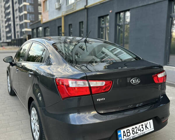 Серый Киа Рио, объемом двигателя 1.4 л и пробегом 165 тыс. км за 7800 $, фото 11 на Automoto.ua