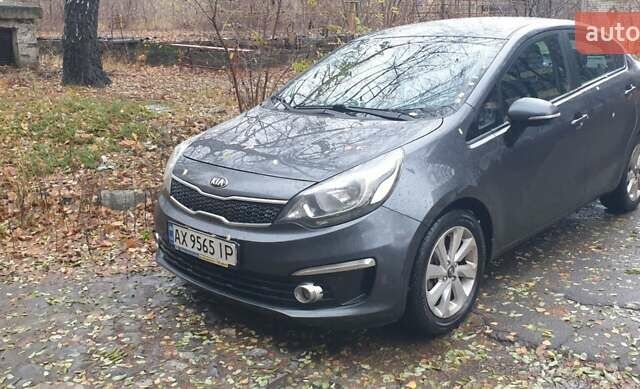 Серый Киа Рио, объемом двигателя 1.4 л и пробегом 145 тыс. км за 10400 $, фото 8 на Automoto.ua