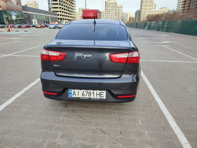 Серый Киа Рио, объемом двигателя 1.4 л и пробегом 152 тыс. км за 9500 $, фото 5 на Automoto.ua