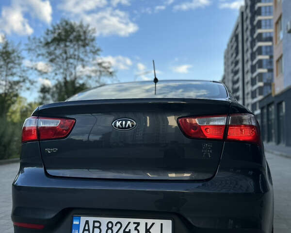 Серый Киа Рио, объемом двигателя 1.4 л и пробегом 165 тыс. км за 7800 $, фото 14 на Automoto.ua