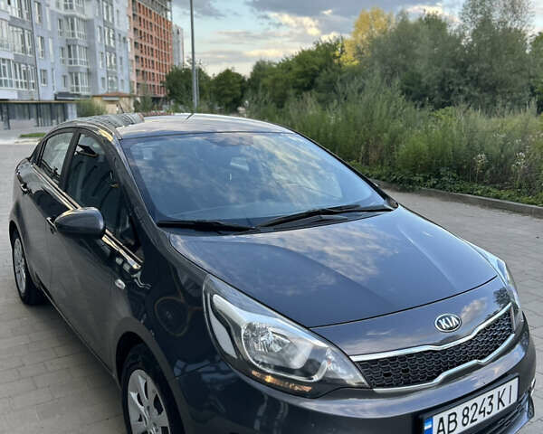 Серый Киа Рио, объемом двигателя 1.4 л и пробегом 165 тыс. км за 7800 $, фото 25 на Automoto.ua