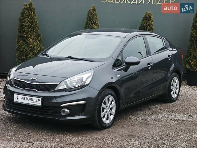 Серый Киа Рио, объемом двигателя 1.4 л и пробегом 14 тыс. км за 13900 $, фото 3 на Automoto.ua