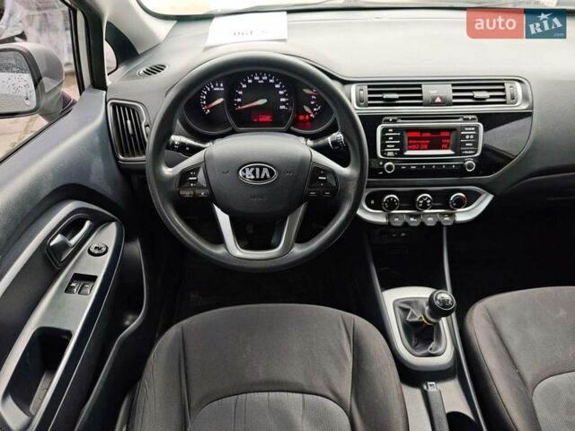 Серый Киа Рио, объемом двигателя 1.2 л и пробегом 83 тыс. км за 8390 $, фото 13 на Automoto.ua