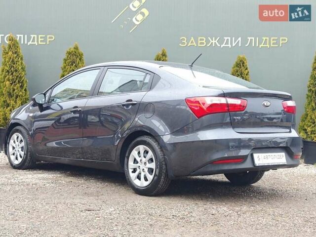 Серый Киа Рио, объемом двигателя 1.4 л и пробегом 14 тыс. км за 13900 $, фото 19 на Automoto.ua