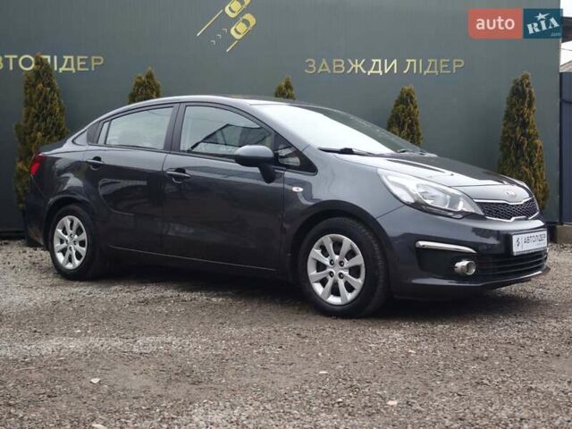 Серый Киа Рио, объемом двигателя 1.4 л и пробегом 14 тыс. км за 13900 $, фото 15 на Automoto.ua