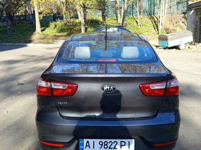 Серый Киа Рио, объемом двигателя 1.37 л и пробегом 185 тыс. км за 8900 $, фото 4 на Automoto.ua