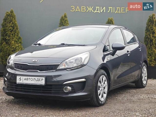 Серый Киа Рио, объемом двигателя 1.4 л и пробегом 14 тыс. км за 13900 $, фото 2 на Automoto.ua