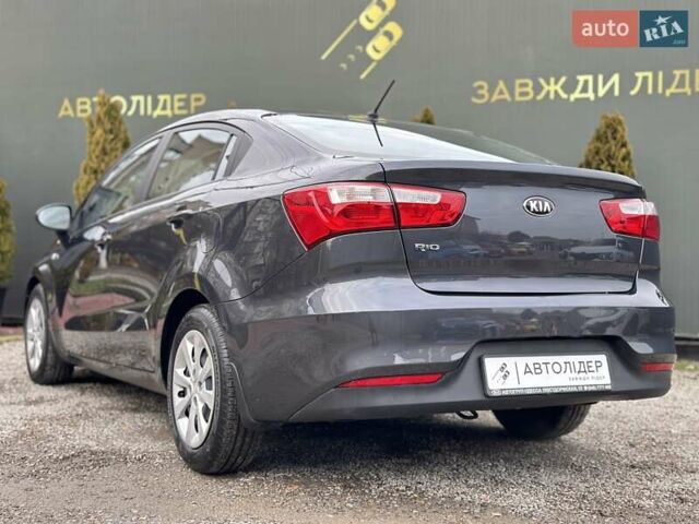 Сірий Кіа Ріо, об'ємом двигуна 1.4 л та пробігом 14 тис. км за 12990 $, фото 14 на Automoto.ua