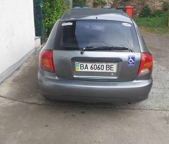 Серый Киа Рио, объемом двигателя 1.3 л и пробегом 240 тыс. км за 3537 $, фото 1 на Automoto.ua