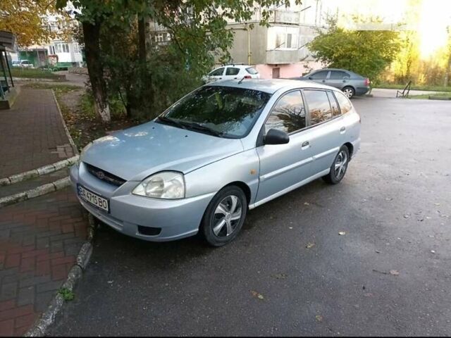 Серый Киа Рио, объемом двигателя 1.34 л и пробегом 214 тыс. км за 3100 $, фото 1 на Automoto.ua