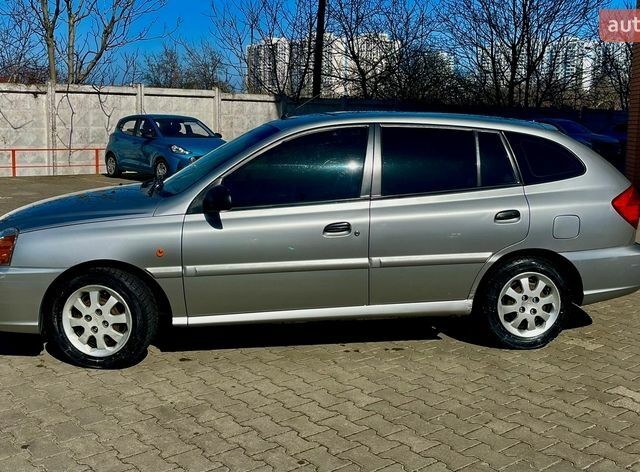 Серый Киа Рио, объемом двигателя 1.3 л и пробегом 188 тыс. км за 2699 $, фото 1 на Automoto.ua