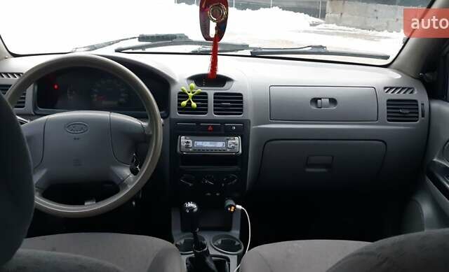Серый Киа Рио, объемом двигателя 1.34 л и пробегом 145 тыс. км за 2300 $, фото 12 на Automoto.ua