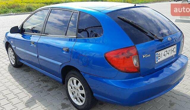 Синий Киа Рио, объемом двигателя 1.3 л и пробегом 208 тыс. км за 4800 $, фото 8 на Automoto.ua
