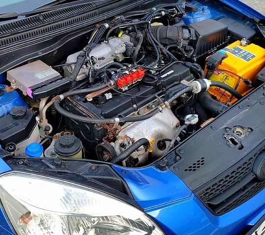Синий Киа Рио, объемом двигателя 1.6 л и пробегом 216 тыс. км за 4300 $, фото 12 на Automoto.ua