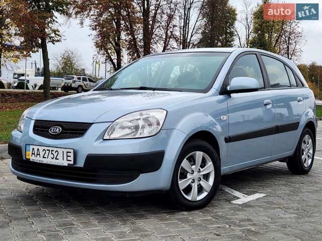 Синий Киа Рио, объемом двигателя 1.4 л и пробегом 192 тыс. км за 6444 $, фото 39 на Automoto.ua