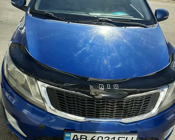 Синий Киа Рио, объемом двигателя 1.6 л и пробегом 276 тыс. км за 6500 $, фото 1 на Automoto.ua