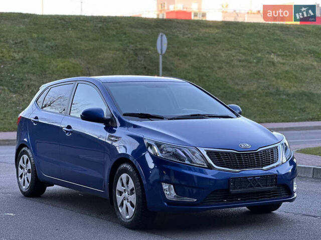Синий Киа Рио, объемом двигателя 1.4 л и пробегом 120 тыс. км за 6200 $, фото 1 на Automoto.ua