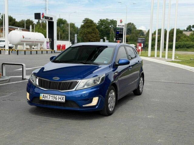 Синий Киа Рио, объемом двигателя 1.6 л и пробегом 188 тыс. км за 9000 $, фото 1 на Automoto.ua