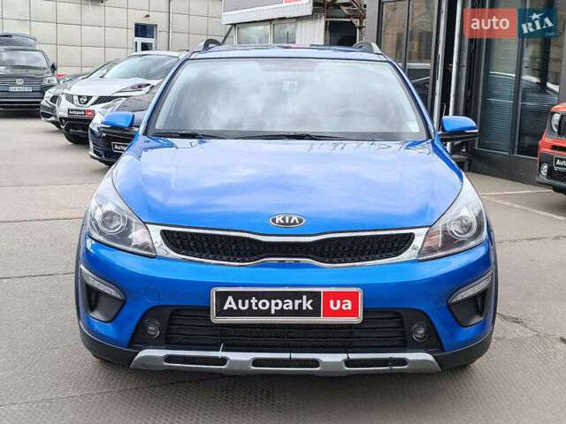Синий Киа Рио, объемом двигателя 1.6 л и пробегом 106 тыс. км за 15490 $, фото 1 на Automoto.ua