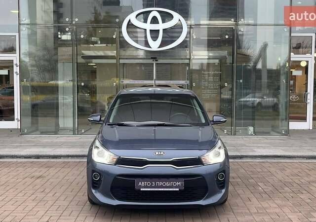 Синий Киа Рио, объемом двигателя 1.4 л и пробегом 61 тыс. км за 12431 $, фото 4 на Automoto.ua
