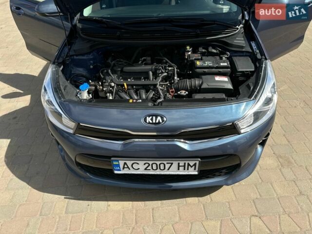 Синий Киа Рио, объемом двигателя 1.37 л и пробегом 62 тыс. км за 13800 $, фото 5 на Automoto.ua