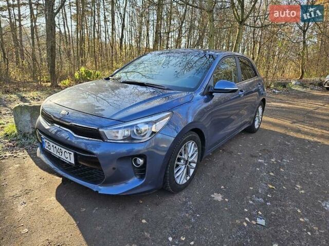 Синий Киа Рио, объемом двигателя 1.4 л и пробегом 47 тыс. км за 14900 $, фото 1 на Automoto.ua