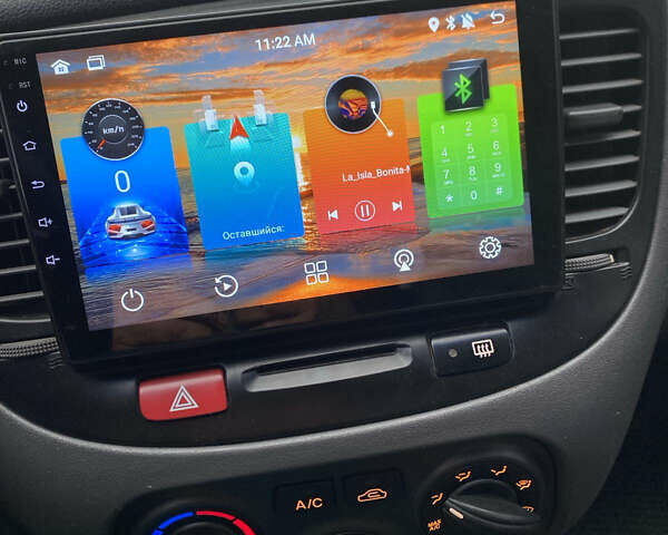 Синий Киа Рио, объемом двигателя 1.4 л и пробегом 161 тыс. км за 4600 $, фото 21 на Automoto.ua