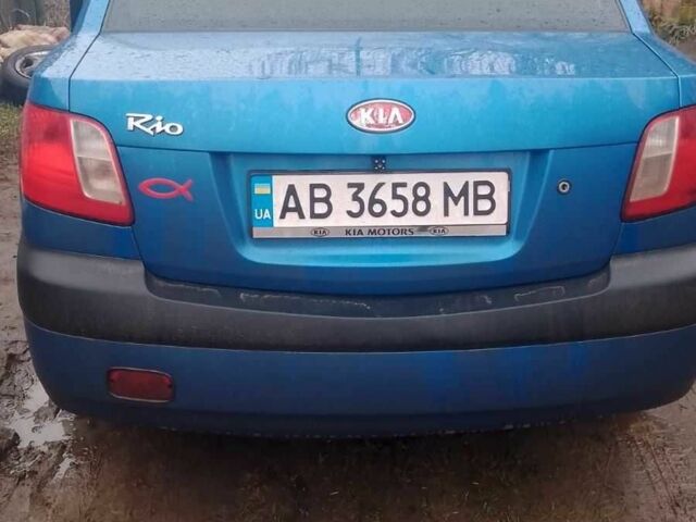Синій Кіа Ріо, об'ємом двигуна 1.4 л та пробігом 250 тис. км за 2000 $, фото 6 на Automoto.ua
