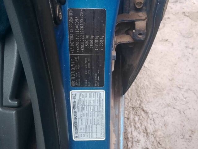 Синій Кіа Ріо, об'ємом двигуна 1.4 л та пробігом 250 тис. км за 2000 $, фото 7 на Automoto.ua