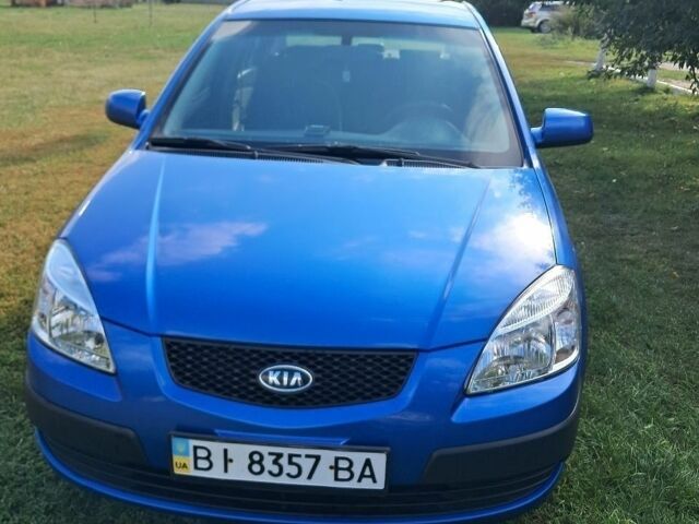 Синий Киа Рио, объемом двигателя 1.4 л и пробегом 94 тыс. км за 5300 $, фото 2 на Automoto.ua