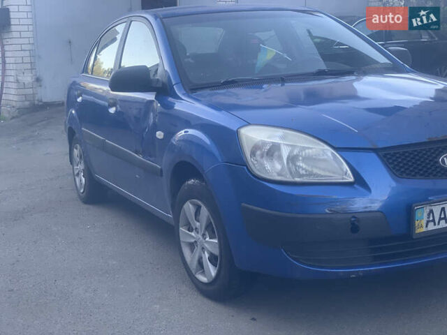 Синий Киа Рио, объемом двигателя 1.4 л и пробегом 170 тыс. км за 3750 $, фото 7 на Automoto.ua