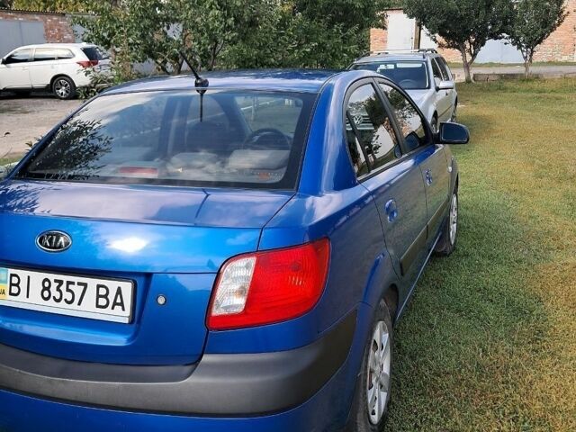 Синий Киа Рио, объемом двигателя 1.4 л и пробегом 94 тыс. км за 5300 $, фото 6 на Automoto.ua