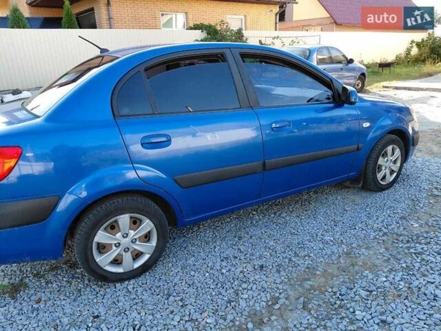Киа Рио 2009 в Броварах на Automoto.ua Синий Киа Рио, объемом двигателя 1.4 л и пробегом 271 тыс. км за 5000 $, фото 2 на Automoto.ua
