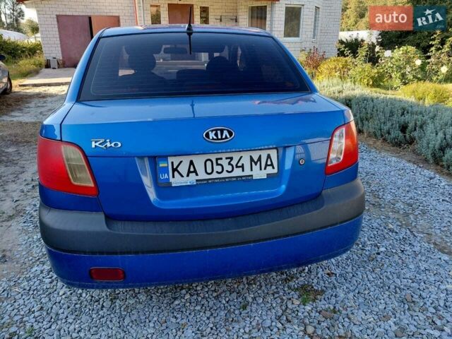 Синій Кіа Ріо, об'ємом двигуна 1.4 л та пробігом 271 тис. км за 5000 $, фото 1 на Automoto.ua