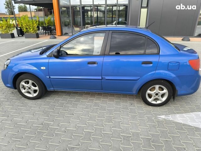 Синий Киа Рио, объемом двигателя 1.4 л и пробегом 220 тыс. км за 3799 $, фото 14 на Automoto.ua