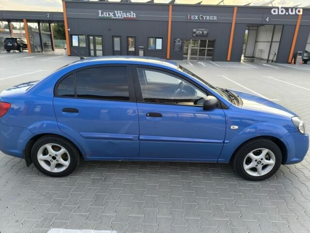 Синий Киа Рио, объемом двигателя 1.4 л и пробегом 220 тыс. км за 3799 $, фото 8 на Automoto.ua