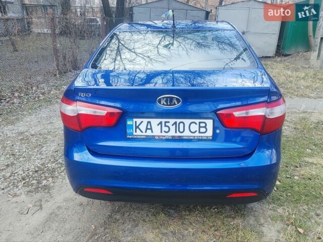 Синий Киа Рио, объемом двигателя 1.4 л и пробегом 155 тыс. км за 8100 $, фото 3 на Automoto.ua