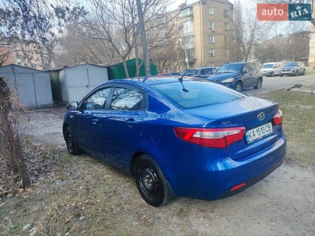Синий Киа Рио, объемом двигателя 1.4 л и пробегом 155 тыс. км за 8100 $, фото 1 на Automoto.ua