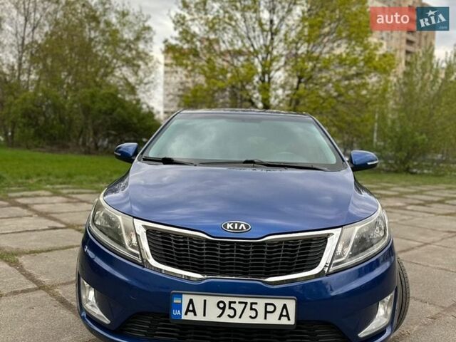 Синий Киа Рио, объемом двигателя 1.59 л и пробегом 273 тыс. км за 7550 $, фото 1 на Automoto.ua