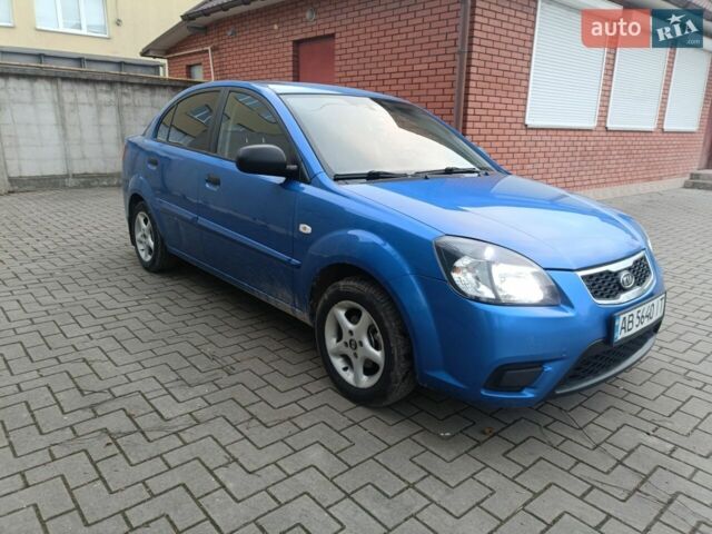 Синий Киа Рио, объемом двигателя 1.4 л и пробегом 215 тыс. км за 3999 $, фото 11 на Automoto.ua