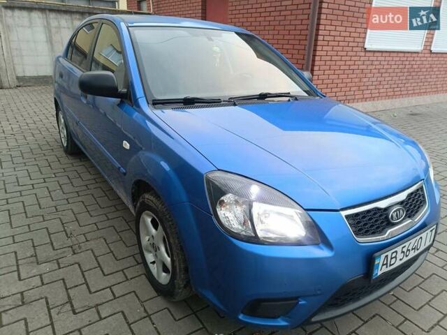 Синий Киа Рио, объемом двигателя 1.4 л и пробегом 215 тыс. км за 4650 $, фото 11 на Automoto.ua