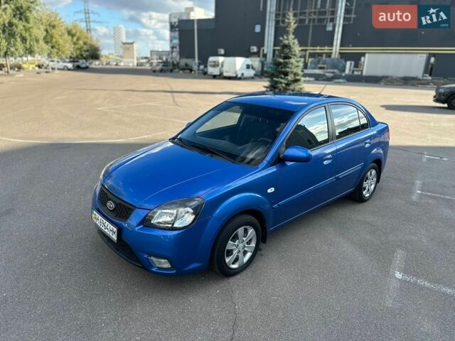 Синий Киа Рио, объемом двигателя 1.4 л и пробегом 88 тыс. км за 5250 $, фото 8 на Automoto.ua