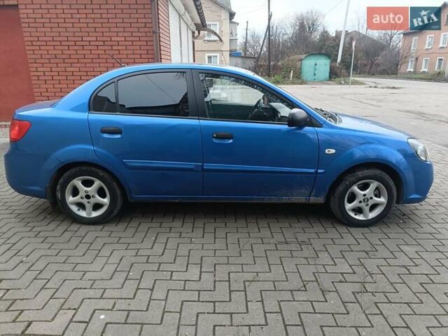 Синий Киа Рио, объемом двигателя 1.4 л и пробегом 215 тыс. км за 4650 $, фото 12 на Automoto.ua