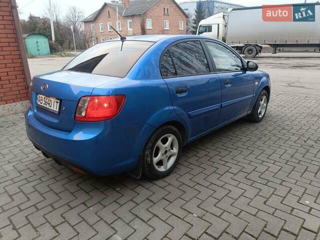 Синий Киа Рио, объемом двигателя 1.4 л и пробегом 215 тыс. км за 4650 $, фото 10 на Automoto.ua